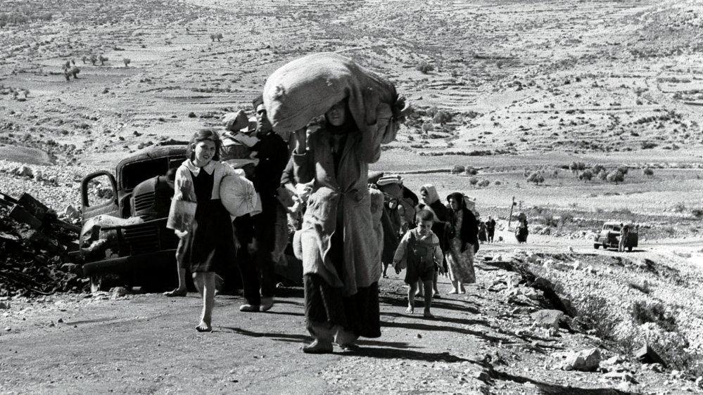 1948 — Palestijnse vluchtelingen op de vlucht